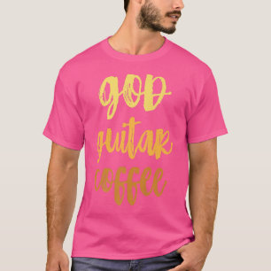 T-shirt Église guitariste chrétienne Joueur de la guitare 