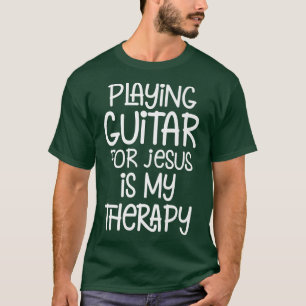 T-shirt Église guitariste chrétienne Joueur de la guitare