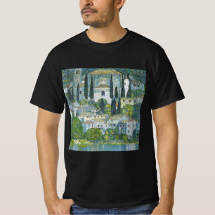 T-shirt Église (Kirche) à Cassone par Gustav Klimt