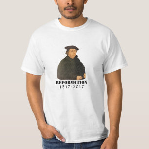 T-shirt Église luthérienne de Martin Luther de réforme