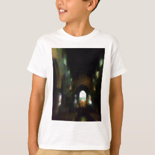 T-shirt Église noire