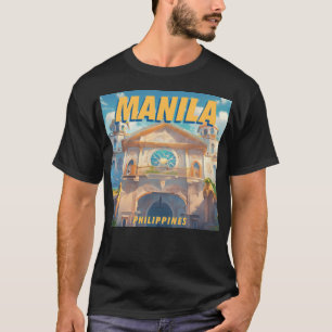 T-shirt Église Quiapo - Manille