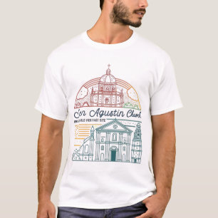 T-shirt Église San Agustin