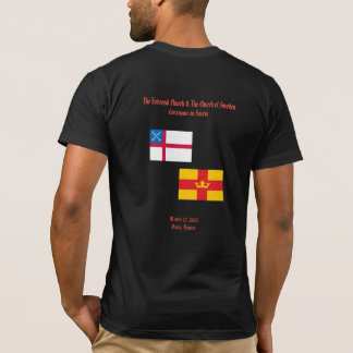 T-shirt Eglise suédoise et épiscopale pleine communion T C