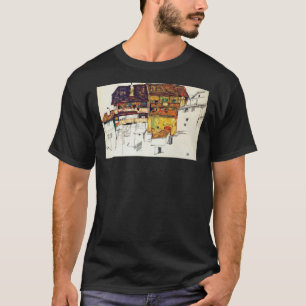 T-shirt Egon Schiele - Old houses in Krumau 1914 Classic T