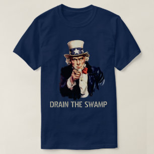 T-shirt Égoutter le marais (foncé)