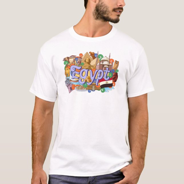 T-shirt Égypte antique (Devant)