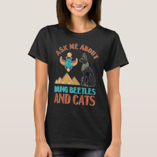 T-shirt Egypte Archéologie Egyptologie Scarabs Avenir Egyp