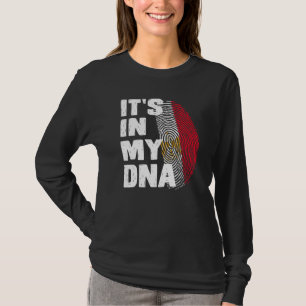 T-shirt Egypte Drapeau C'EST DANS MON ADN Drapeau Drapeau