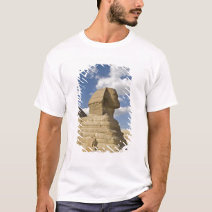 T-shirt Egypte, Gizeh. Le grand Sphynx se dresse au-dessus