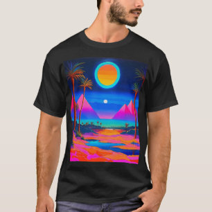 T-shirt Égypte psychédélique