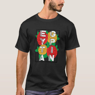 T-shirt Egyptian Heritage Flower Traditional Cultural  