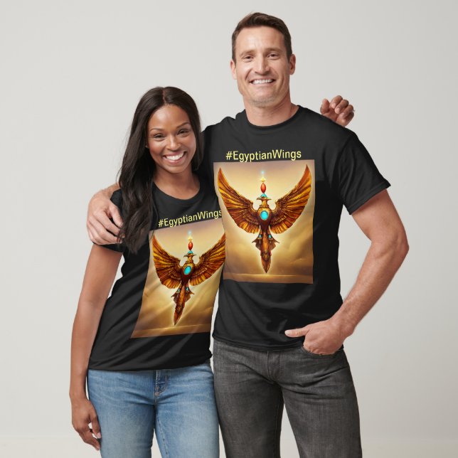 T-shirt #EgyptianWings (Unisexe)