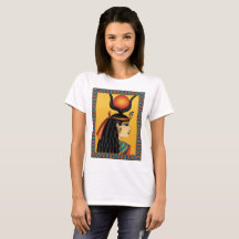 T-shirt égyptien de déesse