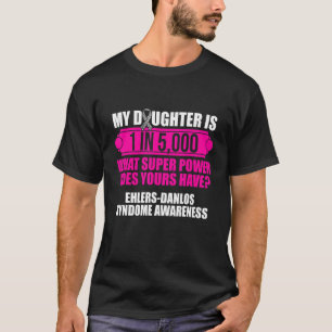 T-shirt Ehlers Danlos Sensibilisation au syndrome Fille Gu