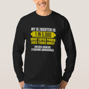 T-shirt Ehlers Danlos Sensibilisation au syndrome Fille Gu