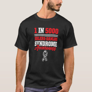 T-shirt Ehlers Danlos Syndrome Sensibilisation 1 En 5000 G