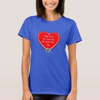 T-shirt Ehrliche Worte einer Bayerin