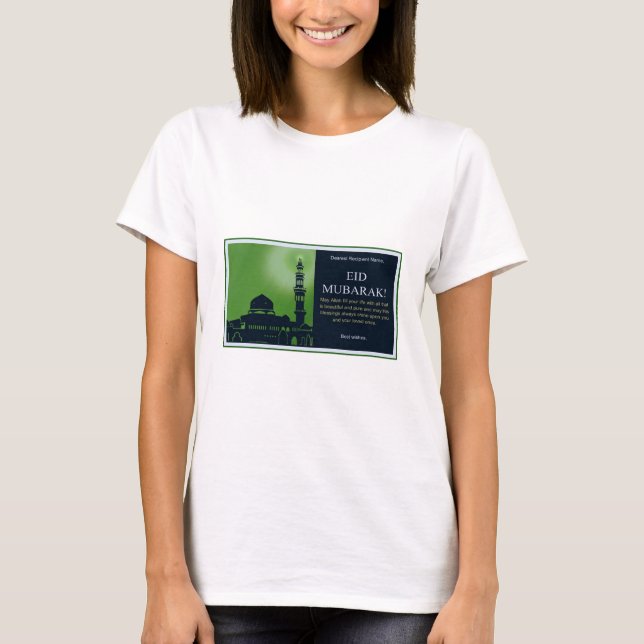 T-SHIRT EID MUBARAK (Devant)