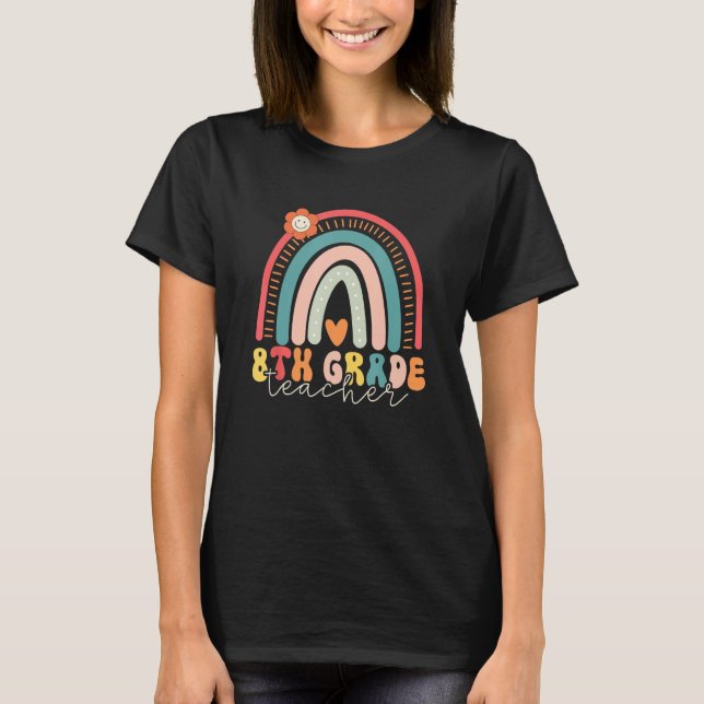T-shirt Eighth Grade Back to School For Teachers And Stude (Devant)