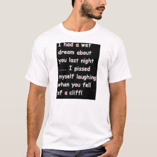 T-shirt Éjaculation nocturne drôle