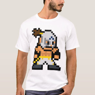 T-shirt EL à 8 bits Fuerte