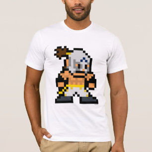 T-shirt EL à 8 bits Fuerte