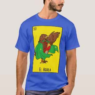 T-shirt El Aguila Mexique Luchador Loteria d