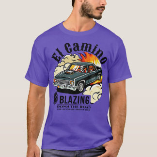 T-shirt El Camino : Coup de projectile