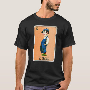 T-shirt El Chaval Mexicaine Lotterie Cartes de Bingo