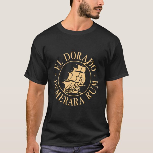 T-shirt El Dorado Demerara Rum Guyana (Devant)