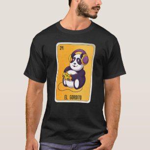 T-shirt El Gordito Cartes de Bingo de loterie