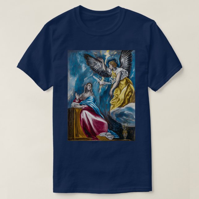 T-shirt El Greco L'Annonciation (Design devant)