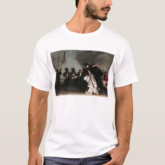 T-shirt El Jaleo par John Singer Sargent (Devant)