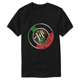 T-shirt El Jefe Mas Chingon Mexicain Mexique Impression fi