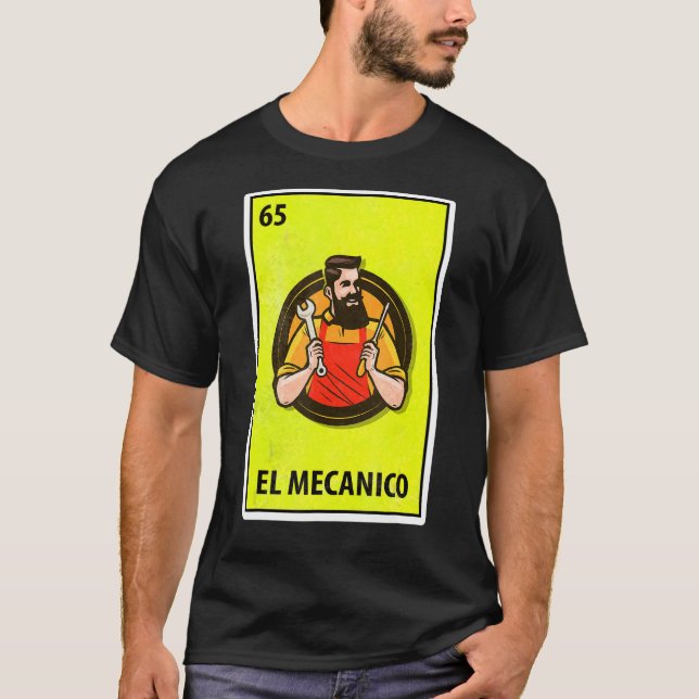 T-shirt El Mecanico Mexico Lottery (Devant)