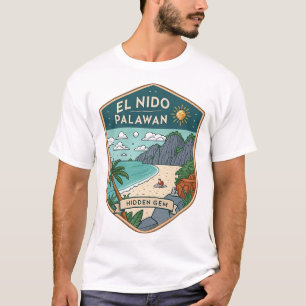 T-shirt El Nido : le joyau caché de Palawan