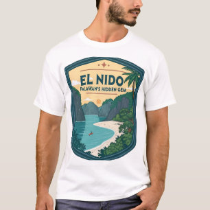 T-shirt El Nido : le joyau caché de Palawan