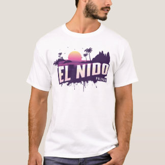 T-shirt El Nido Palawan - Souvenir rétro de l'île des Phil