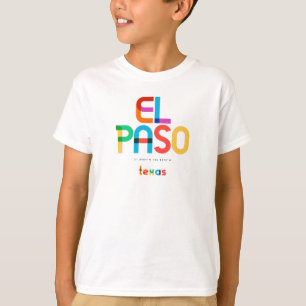 T-shirt El Paso Texas Mid Century, Pop Art,