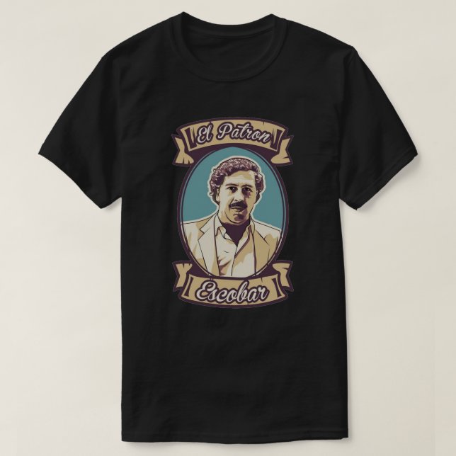 T-shirt El Patron Escobar Essential T-Shirt.png (Design devant)