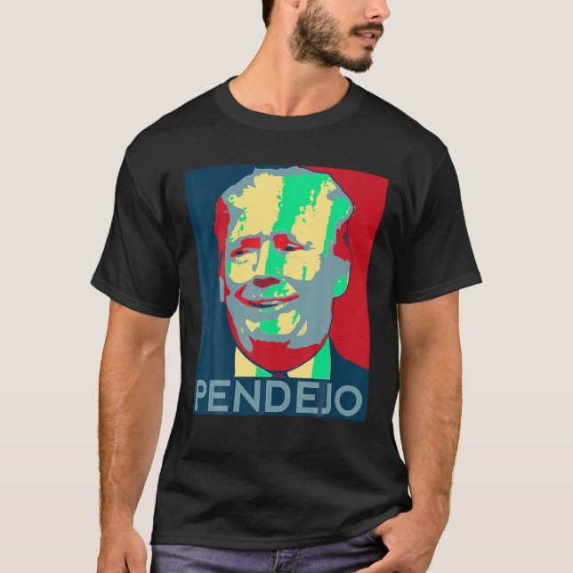 T-shirt El Pendejo Trump ITMFA résistance (Devant)