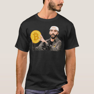 T-shirt El Salvador Bitcoin Bukele Legal Tender Cryptocure