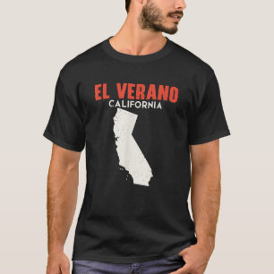 T-shirt El Verano California USA State America Travel Cali