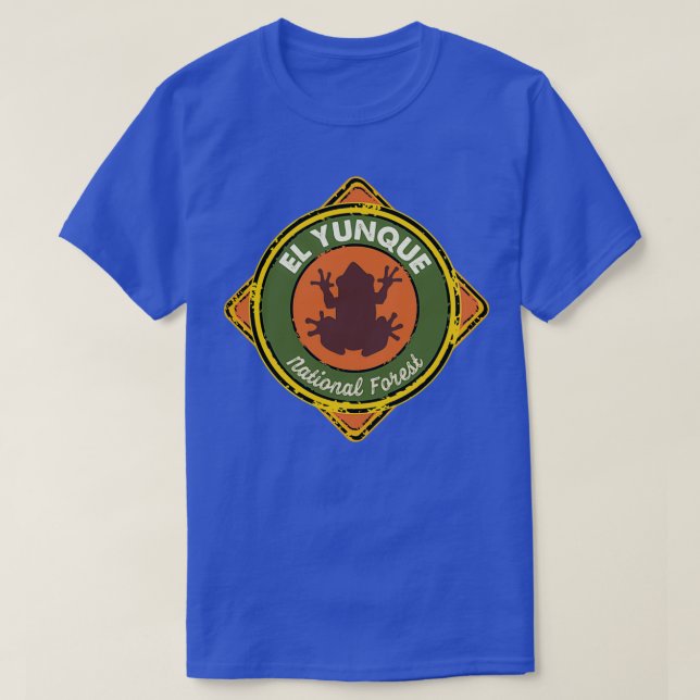 T-shirt El Yunque National Forest Sticker and Mug CCC 1 (Design devant)