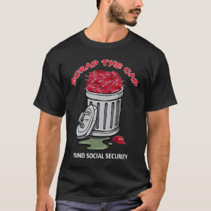 T-shirt Élargir les avantages sociaux Rebut de la sécurité