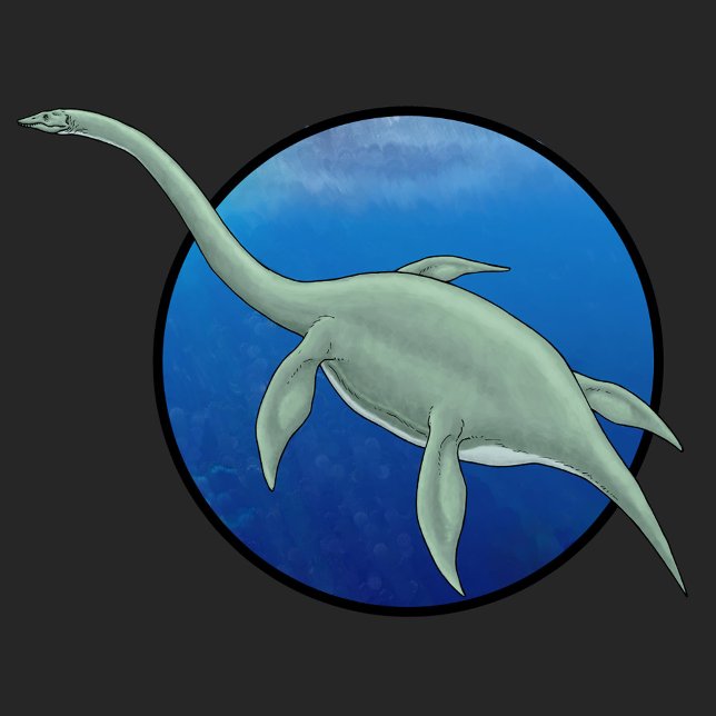 T-shirt Elasmosaurus (Créateur téléchargé)