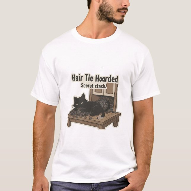 T-shirt élastique à cheveux Hoarder (Devant)