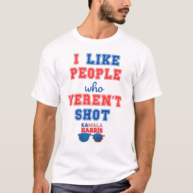 T-shirt Election 2024 Kamala Harris Merch Comma La drôle T (Devant)