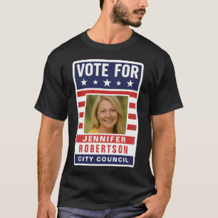 T-shirt Élection de campagne personnalisée